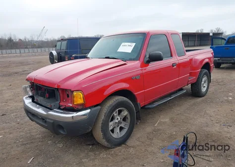 2002 Ford Ranger Edge/Xlt из США, поврежденный, VIN 1FTZR45E22PA13674